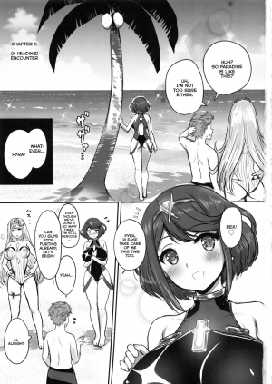 (C95) [PROJECT KAGUYA (Koumo)] Boy Meets Girls (Xenoblade Chronicles 2) [English] [NHNL] - Page 3