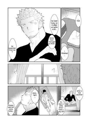 [Sorairo Panda (Yamome)] Moshimo Yakuza no Atama no Ue ni Otoko no Pants ga Ochite Kitara. | What if Men’s Underwear Falls Down on a Yakuza’s Head [English] - Page 6