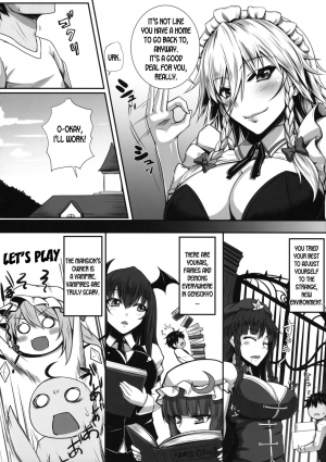 (Reitaisai 14) [Kuroshiro Desire (Akitsuki Karasu)] SakuNuki! (Touhou Project) [English] [desudesu] - Page 6