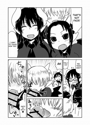 [Hroz] Succubus Gakuen, Class no Pet. | Succubi School, Class Pet [English] [4dawgz + Thetsuuyaku] - Page 9