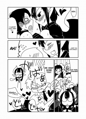 [Hroz] Succubus Gakuen, Class no Pet. | Succubi School, Class Pet [English] [4dawgz + Thetsuuyaku] - Page 22