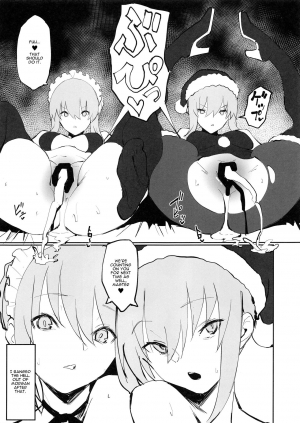 (COMIC1☆15) [Kaokaoiyan (Zikataro)] Saber Alter to Maryoku Kyoukyuu (Fate/Grand Order) [English] [Nisor] - Page 17