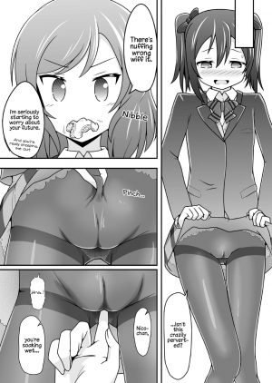  [Kinoko Hamburg Tei (Yuuki Noco)] Haikei Nico-chan ga Tights o Haiteki mashita | Nico-chan Put On Tights (Love Live!) [English] [Digital]  - Page 7