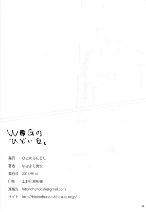 (C86) [Hito no Fundoshi (Yukiyoshi Mamizu)] WUG no Hidoi Hi. | WUG's Terrible Day. (Wake Up, Girls!) [English] [fmko] - Page 23