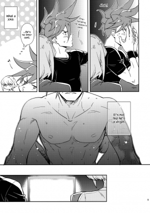 (C96) [dg (Doguu)] Hajimari wa Kuchibiru kara | Starting With A Kiss (Promare) [English] [Decensored] - Page 9