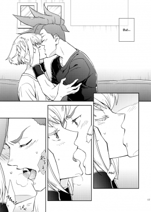 (C96) [dg (Doguu)] Hajimari wa Kuchibiru kara | Starting With A Kiss (Promare) [English] [Decensored] - Page 17