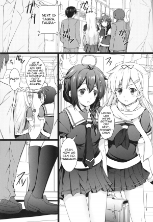 (C85) [Circle ARE (Cheru, Kasi)] KanMusu Chikan Densha Kai Ni | KanMusu Molester Train 2 (Kantai Collection -KanColle-) [English] {doujin-moe.us} - Page 5