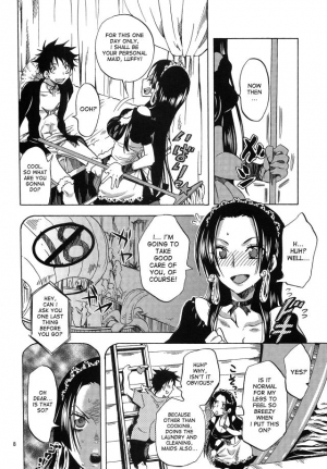 (C82) [Kurione-sha (YU-RI)] Gohoushi Jotei (One Piece) [English] {doujin-moe.us} - Page 8