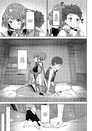 (C95) [Pony Farm (Bonnie)] Chouyou no Naka e to | In The Morning Light (Xenoblade Chronicles 2) [English] {Doujins.com} - Page 3