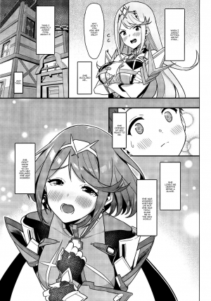 (C95) [Pony Farm (Bonnie)] Chouyou no Naka e to | In The Morning Light (Xenoblade Chronicles 2) [English] {Doujins.com} - Page 5