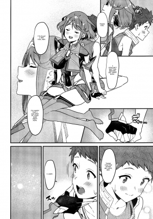 (C95) [Pony Farm (Bonnie)] Chouyou no Naka e to | In The Morning Light (Xenoblade Chronicles 2) [English] {Doujins.com} - Page 8