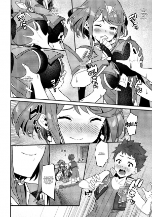 (C95) [Pony Farm (Bonnie)] Chouyou no Naka e to | In The Morning Light (Xenoblade Chronicles 2) [English] {Doujins.com} - Page 12