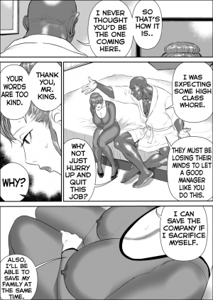[Jinsukeya (Jinsuke)] Zoku Mesu Kachou Jogeza - Ikenie Duma | The Manager on Her Knees 2: Sacrificial Wife [English] [fmko] [Digital] - Page 26