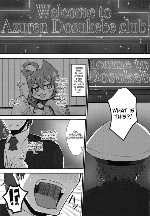 (CT33) [Ryousangata Ponyta (Takanotume)] Welcome to Azuren Dosukebe club (Azur Lane) [English] {Hennojin} - Page 3