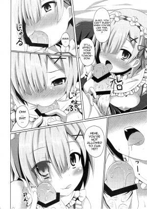 (COMIC1☆10) [Imitation Moon (Narumi Yuu)] A Subaru-kun Ecchi Shimasu? Chotto Barusu Nani Jiro Jiro Miten no yo (Re:Zero Kara Hajimeru Isekai Seikatsu) [English] {doujin-moe.us} - Page 4