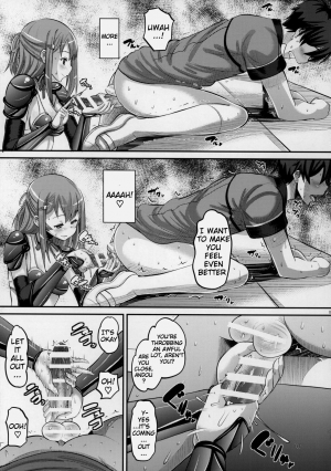 [AMP (Norakuro Nero)] Bikini Armor na Tomoyo to Gonyogonyo shitai! (Inou-Battle wa Nichijou-kei no Naka de) [English] {doujins.com} - Page 7