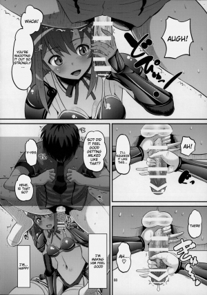 [AMP (Norakuro Nero)] Bikini Armor na Tomoyo to Gonyogonyo shitai! (Inou-Battle wa Nichijou-kei no Naka de) [English] {doujins.com} - Page 8