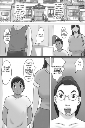 [Zenmai Kourogi] Zoku Shimura no Oba-chan | Aunt Shimura the Sequel [English] [Amoskandy] - Page 3