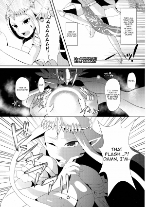(COMIC1☆9) [Maruchizu (Runrun)] Time Travel - Futanari Princess Zelda is Out of Control! (The Legend of Zelda) [English] - Page 8