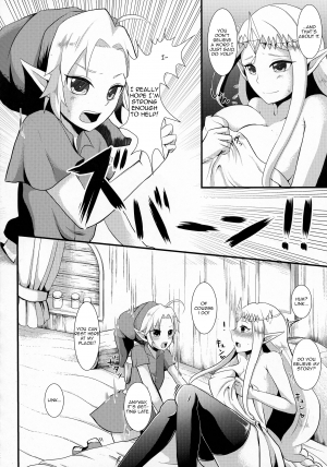 (COMIC1☆9) [Maruchizu (Runrun)] Time Travel - Futanari Princess Zelda is Out of Control! (The Legend of Zelda) [English] - Page 19