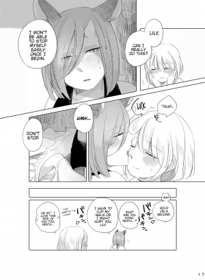 [THERMOSTAT (Neji)] Bougainvillea no Saku Yoru ni (Bocchi Kaibutsu to Moumoku Shoujo) [English] {Hennojin} [Digital] - Page 17