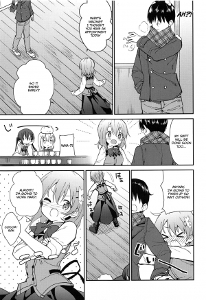 (C97) [Sekine (Sekine Hajime)] Attakai Kokoa wa Ikaga desu ka? - How about warm cocoa? (Gochuumon wa Usagi desu ka?) [English] [DKKMD Translations] - Page 7