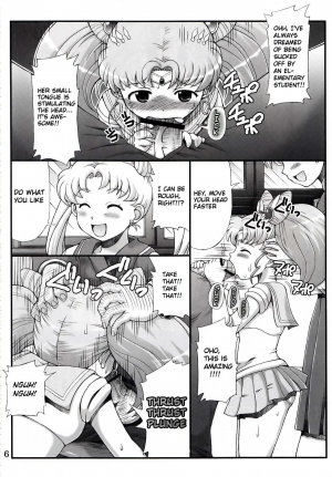 (C78) [Oboro & Tempo Gensui Dou (Tempo Gensui)] Lovely Battle Suit HALF & HALF (Bishoujo Senshi Sailor Moon) [English] [Incomplete] - Page 4