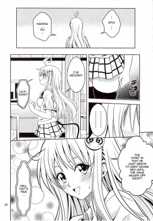 [Gangontou (Fukori)] Anoko-tachi ga Taihen na Koto ni Nattemasu (To LOVE-Ru) [English] {doujin-moe.us} - Page 51