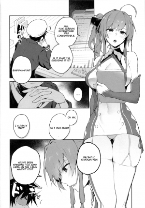 (C95) [Soda Batake (Muteki Soda)] Ai wa Ai yori Aoi? (Azur Lane) [English] [algTLs] - Page 4