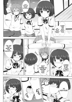 [SOTIKOTI (soramoti)] Kanna ga Matteru | Kanna is Waiting (Ano Natsu de Matteru) [English] {doujin-moe.us} [Digital] - Page 18