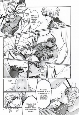(Byousatsu Knockout) [St. (Tokidoki Tidori, Dadan)] Virgin cyborg (One Punch Man) [English] - Page 15