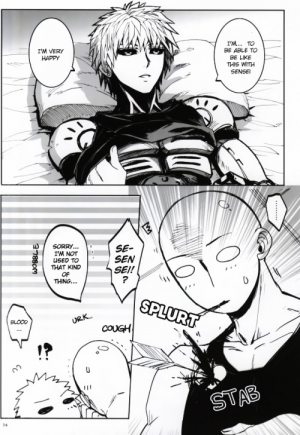 (Byousatsu Knockout) [St. (Tokidoki Tidori, Dadan)] Virgin cyborg (One Punch Man) [English] - Page 33