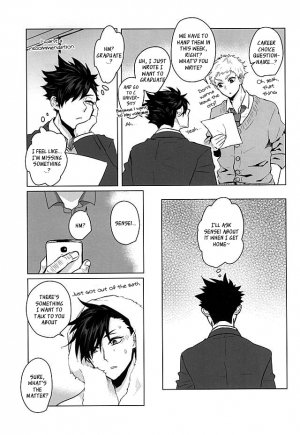 (Kuroneko Sanmai 2) [Mujina (Tamaki)] Saimin Zemi Koukou Kouza ~Kuroo Tetsurou Hen~ (Haikyuu!!) [English] - Page 22