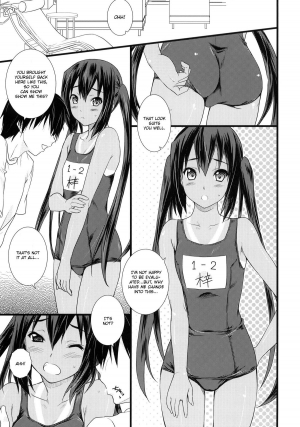 (COMIC1☆4) [Heaven's Gate (Andou Tomoya)] Kongari Musume Nakano Azusa (K-ON!) [English] [CGrascal] - Page 5