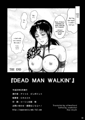 (C74) [Atelier Pinpoint (CRACK)] DEAD MAN WALKIN' (BLACK LAGOON) [ultimaflaral] [English] - Page 48