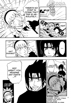 [Uzu-uzu Company (Shishimaru)] Goshujin-sama no Oose no mama ni (Naruto) [English] [utopia-doujinshi] - Page 15