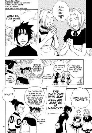 [Uzu-uzu Company (Shishimaru)] Goshujin-sama no Oose no mama ni (Naruto) [English] [utopia-doujinshi] - Page 32