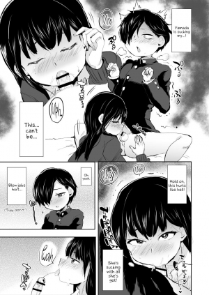 [Ani ga Saru (Takashi)] Yamada ga Futanari dattara Yabai darou na (Boku no Kokoro no Yabai Yatsu) [English] {Hennojin} [Digital] - Page 9