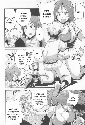 [Kitsune Choukan] Yawaraka Captain! | Soft Captain (Nyotaika! Paradise 03) [English] [Kusanyagi] - Page 5