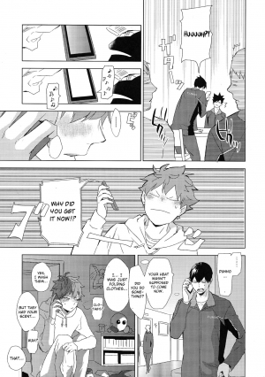 (SUPER28) [Bubunhanten (Kazuki Rai)] Aishiteru to Tsutaetai -Unmei nante Iranai After Story- (Haikyuu!!) [English] [Otokonoko Scans] - Page 16