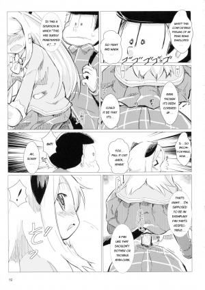(C92) [Convergence☆Divergence (Umu)] Akusyuu Suru Nyan?! (Osomatsu San) [English] - Page 19