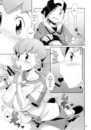 (COMIC1☆4) [Akusei-Shinseibutsu (Nori)] Moomoo Bokujou de Tsukamaete | Caught on the MooMoo Farm (Pokemon) [English] [Risette-Translations] - Page 3