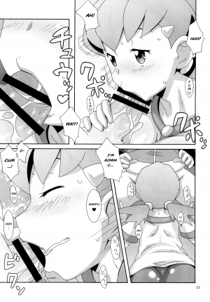 (COMIC1☆4) [Akusei-Shinseibutsu (Nori)] Moomoo Bokujou de Tsukamaete | Caught on the MooMoo Farm (Pokemon) [English] [Risette-Translations] - Page 5