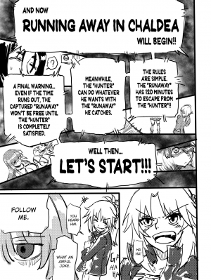 [mura] Tousouchuu in Chaldea  | Running away in Chaldea (Fate/Grand Order)  [English] [DrunkenWeeb] - Page 4