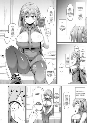 [Gakuen Ketsumeichou (Oriue Wato)] Essex to Akarui Saimin Seikatsu | A Cheerful Hypnosis Life with Essex (Azur Lane) [English] [Digital] - Page 4