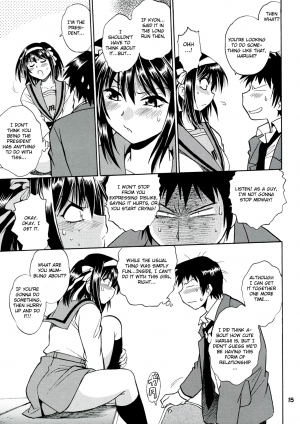 (SC41) [Studio Katsudon (Manabe Jouji)] Haruhi no Uzuki [Haruhi’s Ache] (Suzumiya Haruhi no Yuuutsu [The Melancholy of Haruhi Suzumiya]) [English] [CGrascal] - Page 15