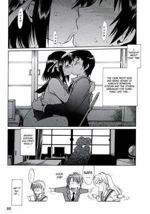 (SC41) [Studio Katsudon (Manabe Jouji)] Haruhi no Uzuki [Haruhi’s Ache] (Suzumiya Haruhi no Yuuutsu [The Melancholy of Haruhi Suzumiya]) [English] [CGrascal] - Page 32