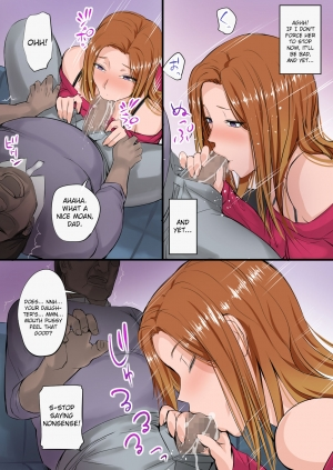 [Ourakuen] Musume ga AV Joyuu ni Natte Ita kara Sekkyou Suru | My Daughter Became a Pornstar So I'm Going to Scold Her [English] [friggo] - Page 12