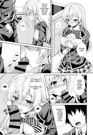  (C86) [Sugar*Berry*Syrup (Kuroe)] Erina-sama wa Ore no Seidorei 2 | Erina-sama is My Sex Slave 2 (Shokugeki no Soma) [English] {doujin-moe.us}  - Page 7