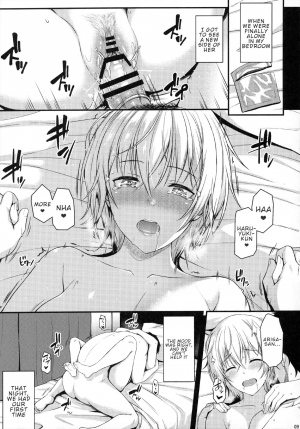 (C96) [Tonpuuratei (Saemon)] Itoshi no Senpai to Mou Ichido Hajimete o | Redoing The First Time With My Beloved Senpai [English] - Page 9